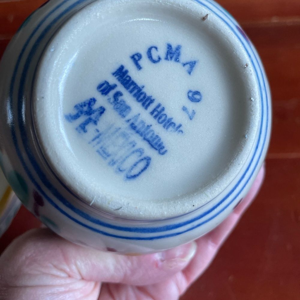 Mexico Pottery Vintage Bowls Trinket Dish - Picture 7 of 16